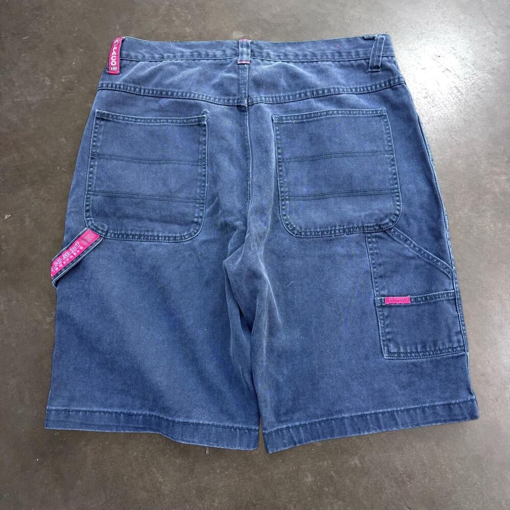 Paco-sport Men's Navy and Black Shorts